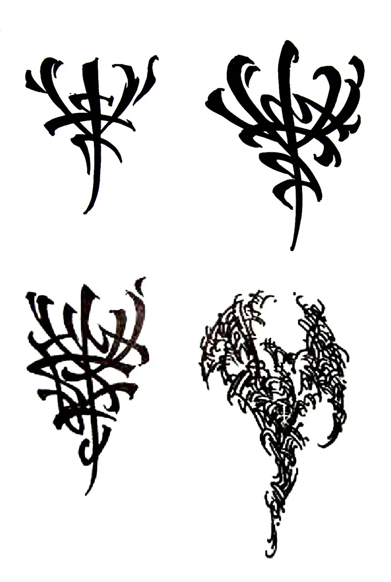 Die Ausprägungen des Drachenmal des Todes